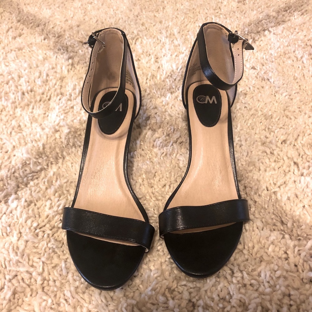 Black heels